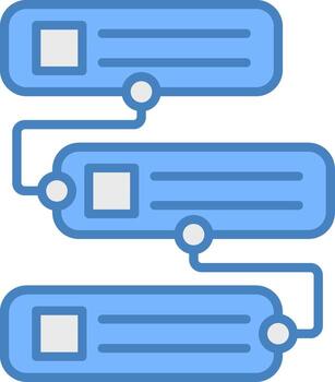 Prioritization Vibrant Web Pattern vector