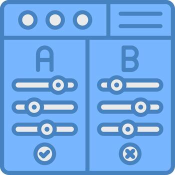 ab pruebas minimalista diseño unidad vector