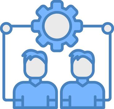 Interpersonal Skills Advanced Sketch Mark vector