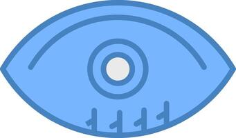 Eye Artistic Grid Pattern vector
