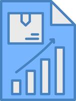 Report Balanced Icon Badge vector