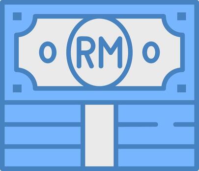 Ringgit Streamlined UX Object vector