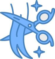 scissors Vivid Icon Element vector