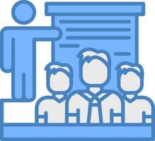 Training Clean Line Pattern vector