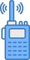 Walkie Talkie Urban UX Mark vector