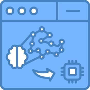 ai firma ux objeto vector