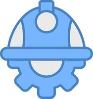 Helmet Ultra Thin Sketch vector