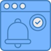 Reminder Mobile App Object vector