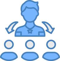 Leadership Artistic Grid Pattern vector