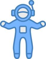 Astronaut Creative App Unit vector