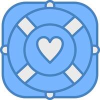 Lifebuoy Digital UX Symbol vector