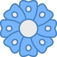 Aster Iconic Sketch Token vector