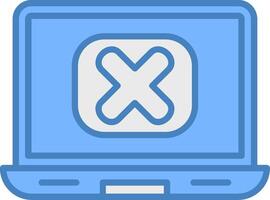 Rejected Compact UI Stamp vector
