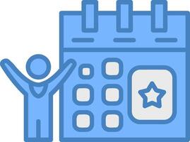 Timeline Simple Badge Piece vector
