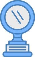 Trophy Cup Minimal App Pattern vector
