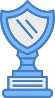 Trophy Cup Interface Block vector