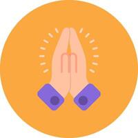Praying Clean System Symbol vector