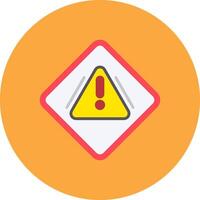 Precaution Bold UI Fragment vector