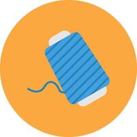 Thread Spool Digital UX Symbol vector