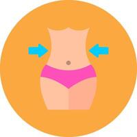 Weight Loss Bright Grid Object vector
