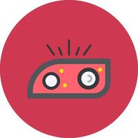 Car Light Clear Line Sketch vector