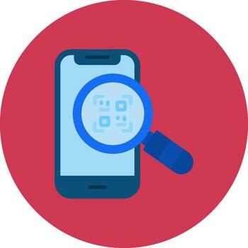 qr escanear suave ux formar vector