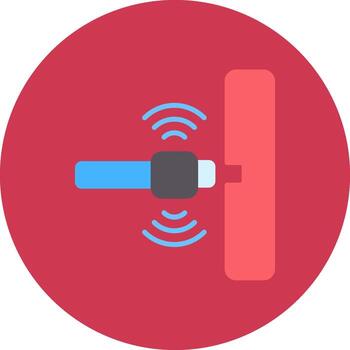 proximidad sensor sutil visual bosquejo vector