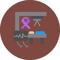 Oncology Dynamic Badge Mark vector