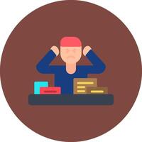 Unorganized Intuitive Design Badge vector