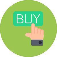 Buy Button Isometric Icon Unit vector