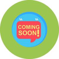 Coming Soon Bold Frame Object vector