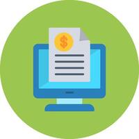Invoice slip Digital Visual Form vector