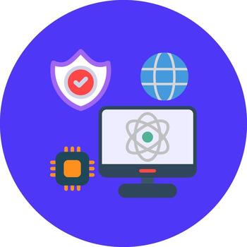 computadora suave ux formar vector