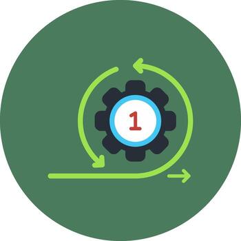 Agile Sleek Shape Unit vector