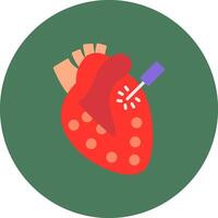 Cardiac Intuitive Design Badge vector