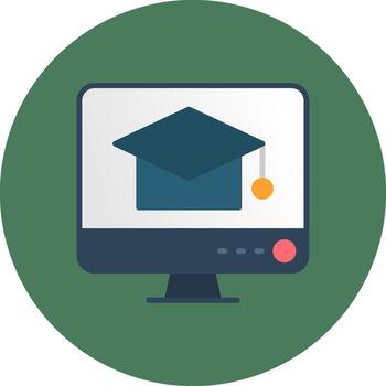 Elearning Smart Design Object vector