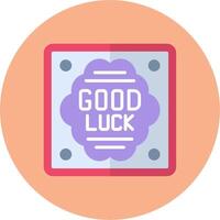 Good Luck Smart Shape Piece vector