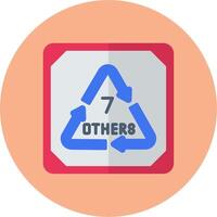 Polypropylene Smooth Badge vector