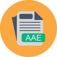 AAE Detailed Line Badge vector