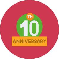 10th Anniversary Tech Sketch Unit vector
