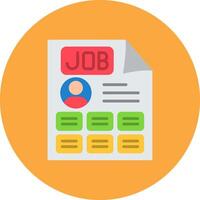 Job Color Stroke Element vector