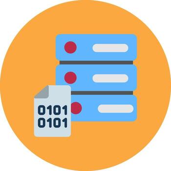 Master Data Clean Line Pattern vector