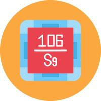 Seaborgium Mobile App Object vector