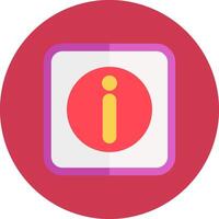 Information Intuitive Design Badge vector