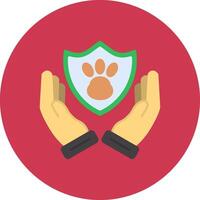 Save Animals Dynamic Badge Mark vector