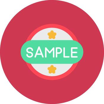 Sample Streamlined UX Object vector