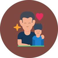 Best Dad Hybrid UX Feature vector