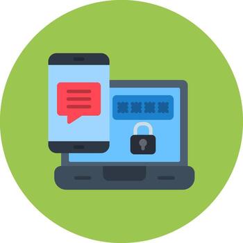 Authentication Subtle Visual Sketch vector