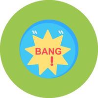 Bang Compact Visual Symbol vector