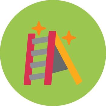 Ladder Minimal App Pattern vector